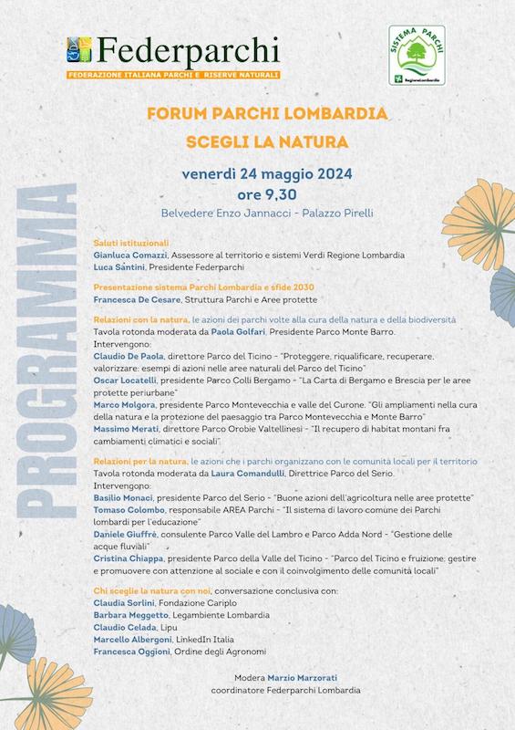 Forum Parchi Lombardia 'Scegli la Natura'