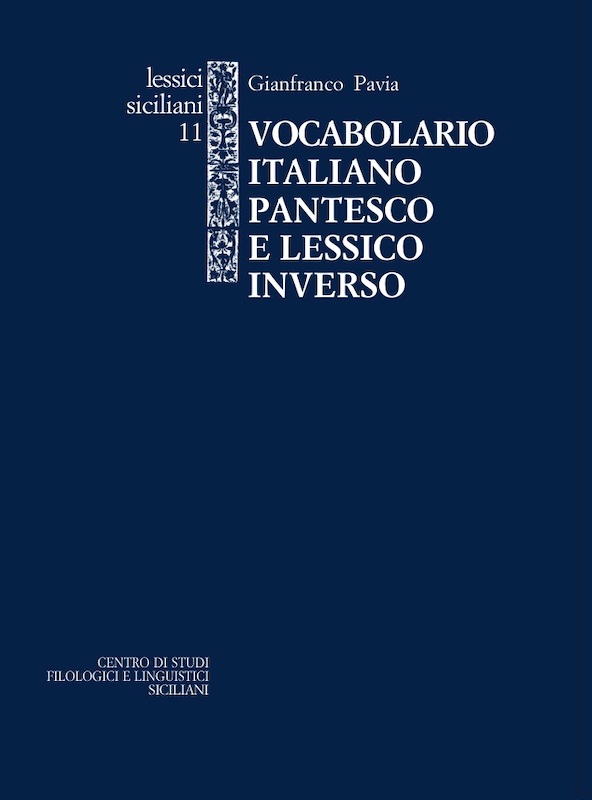 Vocabolario italiano-pantesco e Lessico inverso
