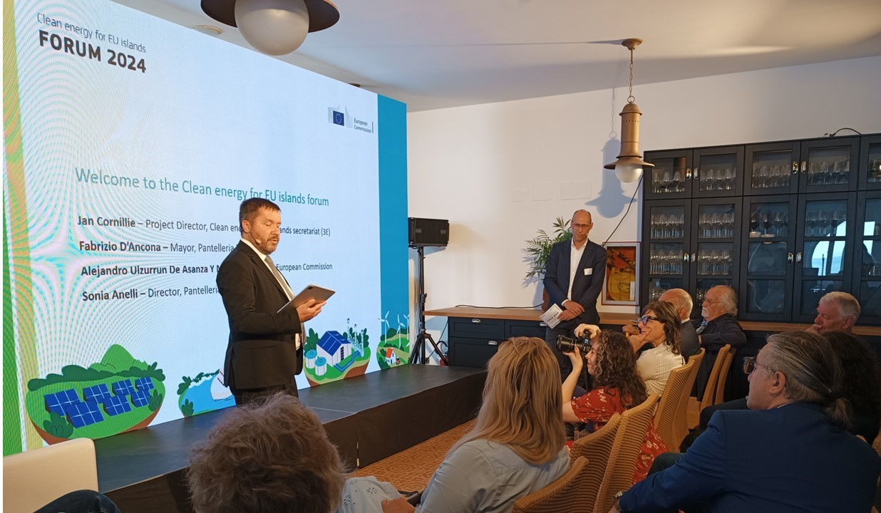 Clean energy for EU islands forum 2024: a Pantelleria si riuniscono i rappresentanti  delle isole europee per la transizione energetica