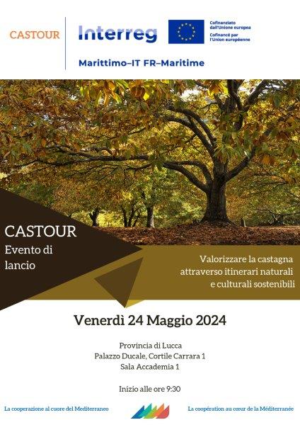 PROGETTO CASTOUR – Valorizzazione della castagna attraverso itinerari naturali e culturali sostenibili