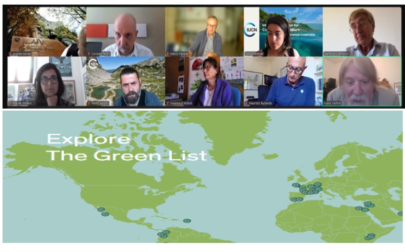 Le aree protette italiane e la Green List IUCN, percorsi e strategie