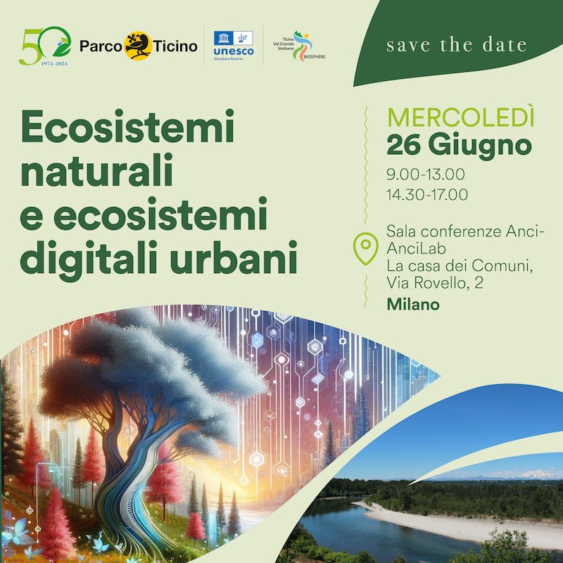 Convegno 'Ecosistemi naturali e ecosistemi digitali urbani'