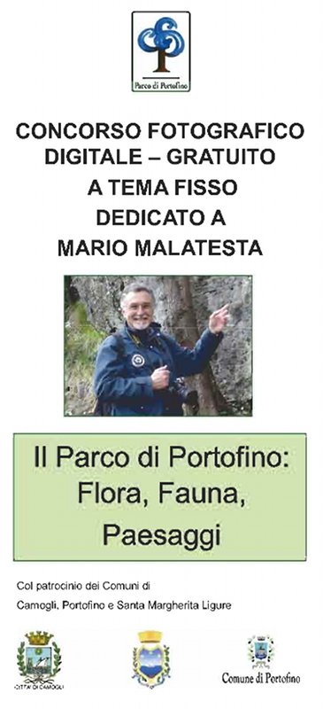 Concorso fotografico 'Parco di Portofino: Flora Fauna Paesaggi'