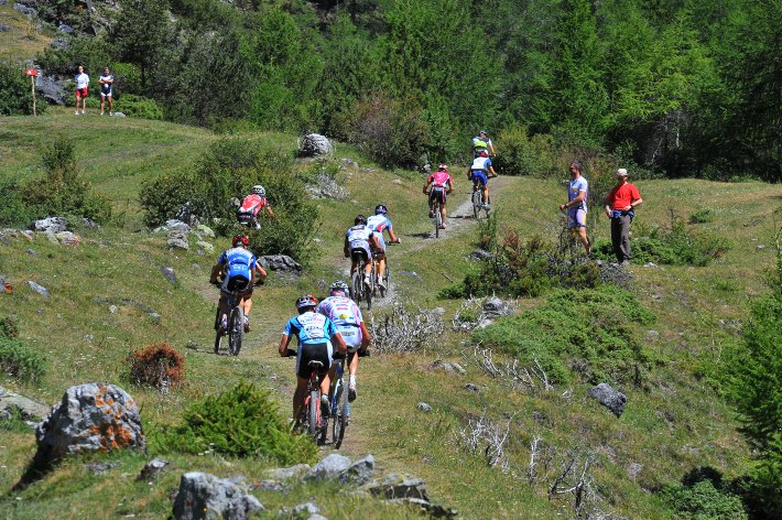 Gran Fondo di Mountain Bike Alta Valtellina. Regina di un territorio fantastico