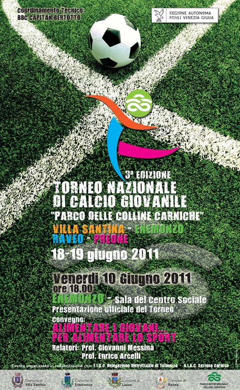 3^ Edizione torneo nazionale calcio giovanile 'parco delle colline carniche'