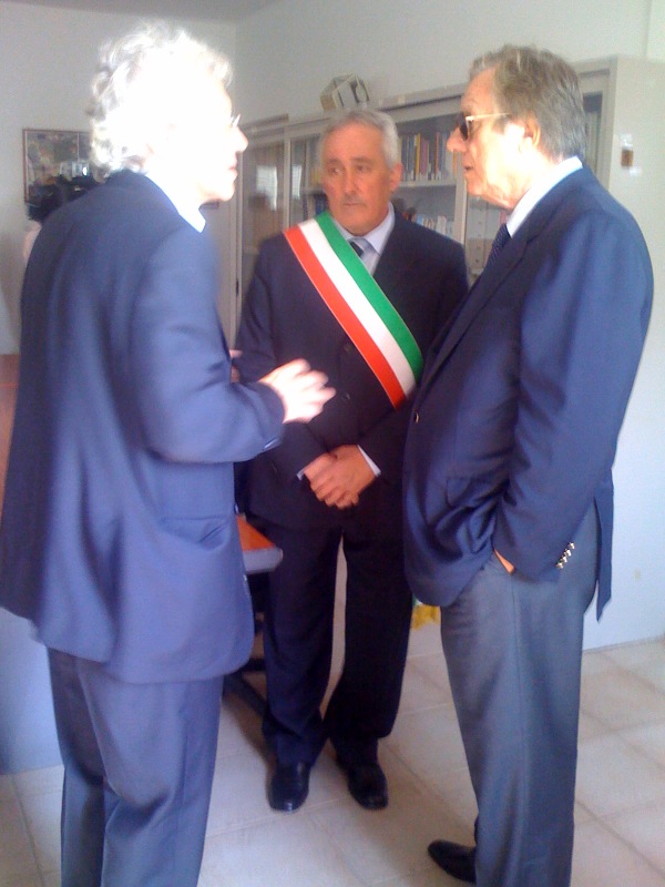 Il Ministro Matteoli in visita in Appennino 