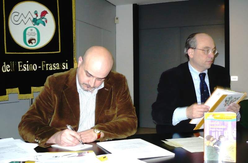Da sinistra: Massimiliano Scotti e Fabrizio Giuliani