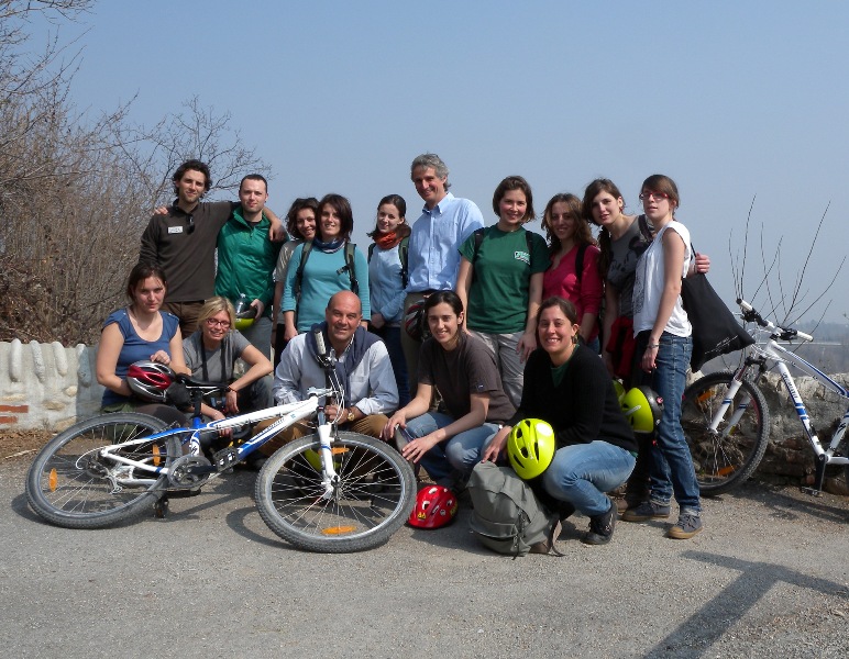 Una delegazione del Parco Nord Milano al Parco fluviale Gesso e Stura