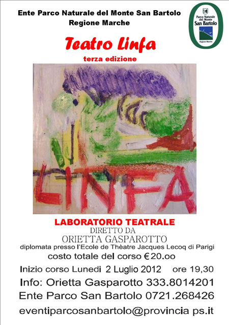 Parte il Teatro Linfa: laboratorio teatrale diretto da Orietta Gasparotto