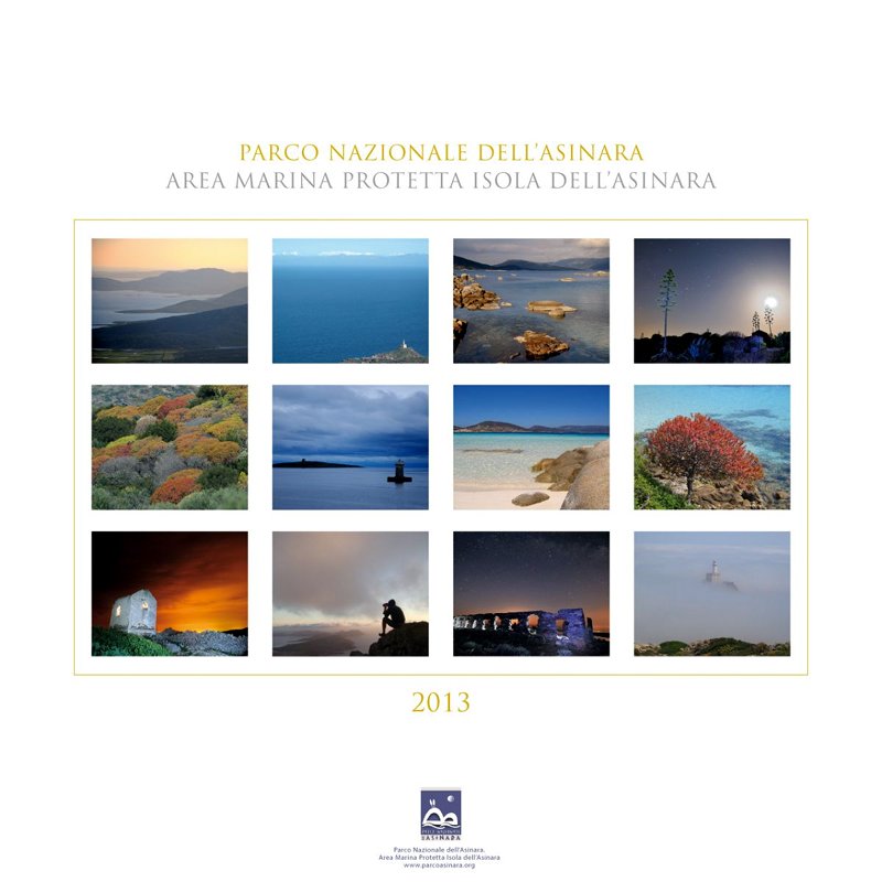 Calendario 2013 del Parco Nazionale dell'Asinara - AMP 'Isola dell'Asinara'