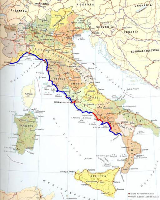 Tavolo Tecnico Transfrontaliero per la progettazione dell'Arco mediterraneo Sentiero Europeo Mediterraneo  E12