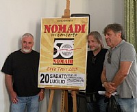 Beppe Carletti, Cico Falzone e Massimo Vecchi