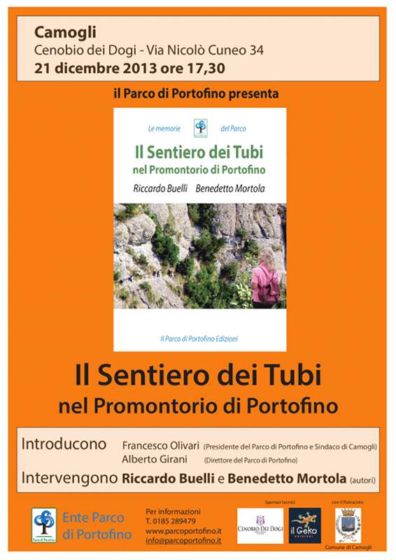 Presentazione del volume 'Il Sentiero dei Tubi nel Promontorio di Portofino'