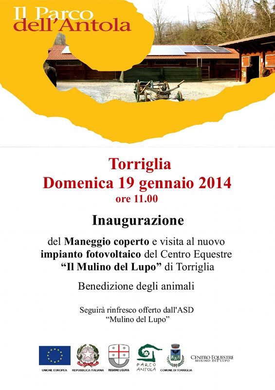 Domenica a Torriglia: inaugurazione del Maneggio coperto e Mandillo dei Semi