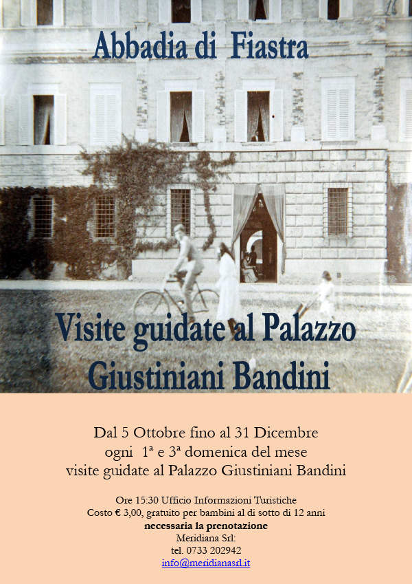 Visite guidate al Palazzo Giustiniani Bandini