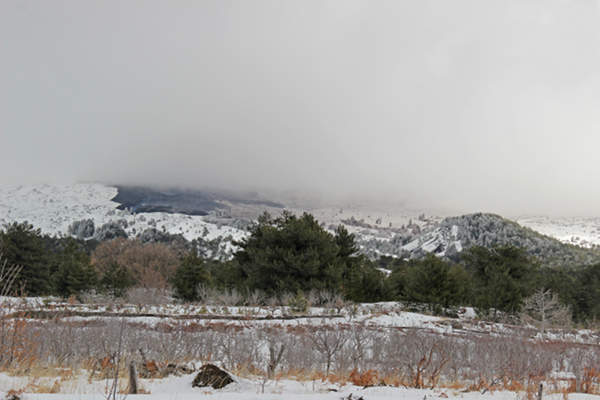 Parco dell'Etna: tra neve e lava, domenica 8 febbraio al via 'Parco d'inverno 2015'. Con le ciaspole ad ammirare la nuova colata