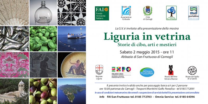 Liguria in vetrina - Storie di cibo, arti e mestieri