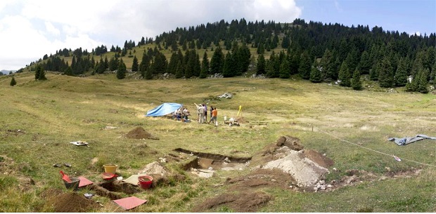 Archeologia in montagna