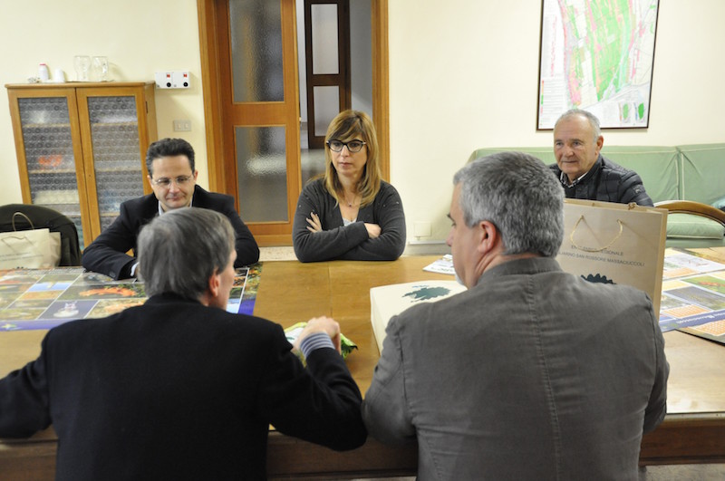 Visita istituzionale del Sottosegretario all'ambiente Silvia Velo al Parco