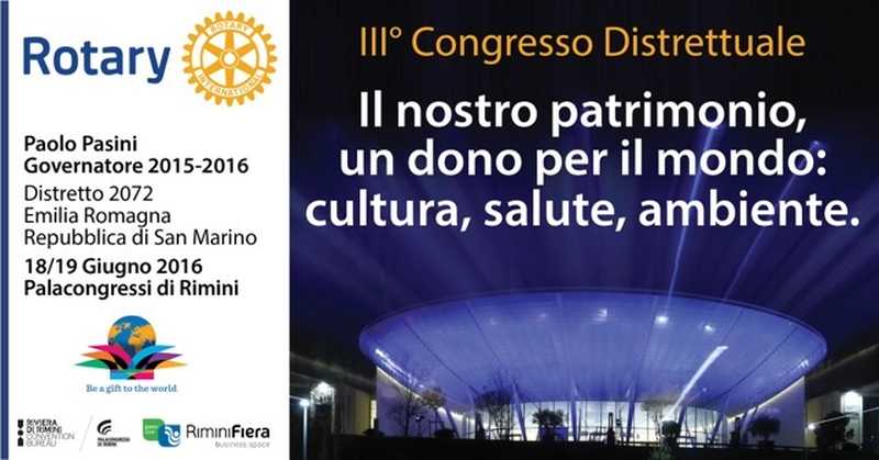 MaB UNESCO Appennino al Congresso Rotary Emilia Romagna 