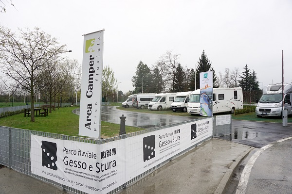 Cuneo e il Parco fluviale hanno una nuova area camper