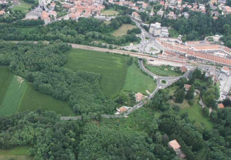 L'area di via Manfredini, nel Parco del Lura, a Cadorago