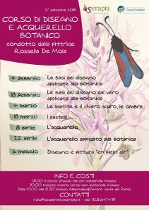 II° edizione del Corso di disegno e acquerello botanico