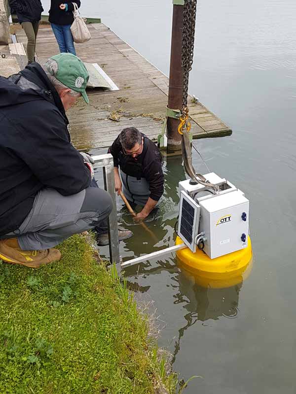Profiling buoys to analyse the river’s health and manage problems