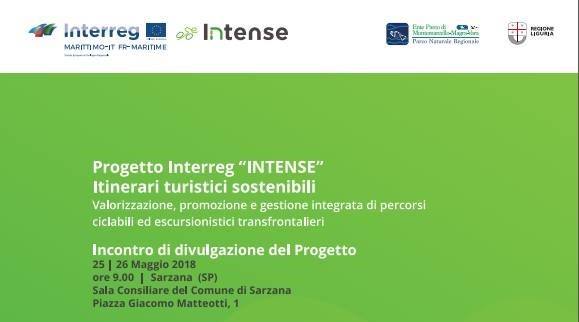 Progetto Interreg INTENSE