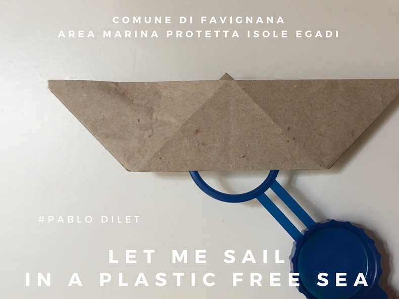 L'Area Marina Protetta e il Comune di Favignana in campo per la sensibilizzazione contro l'inquinamento  Un nuovo progetto artistico per dire no alla plastica in mare