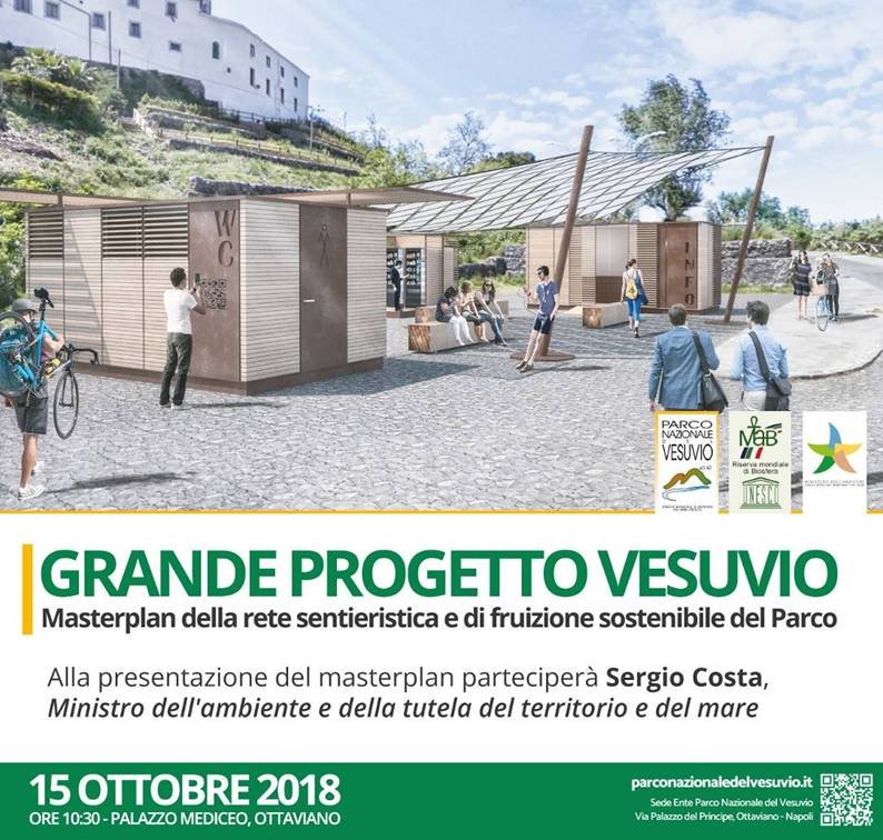Conferenza stampa di presentazione del Grande Progetto Vesuvio