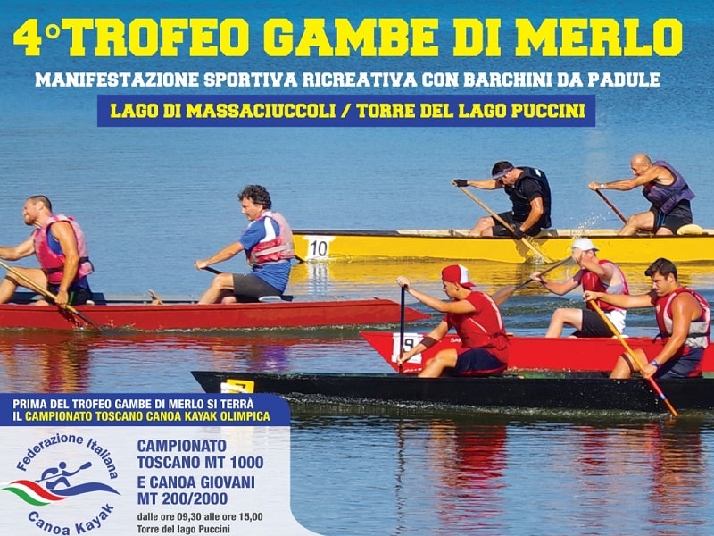 Campionato toscano canoa e trofeo 'Gambe di Merlo'
