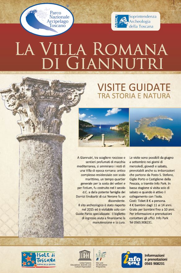 Visite guidate tra storia e natura: La Villa Romana di Giannutri
