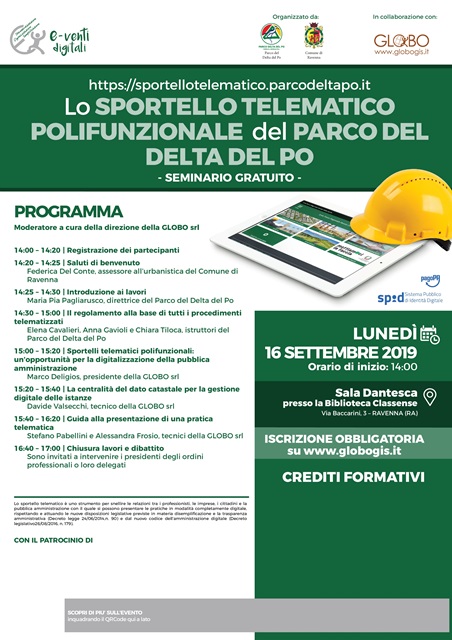 'Lo sportello telematico polifunzionale': seminario formativo accreditato gratuito a Ravenna