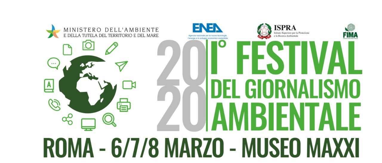 Ambiente: oltre 100 relatori e 50 testate al 1° Festival del giornalismo ambientale dal 6-8 marzo a Roma