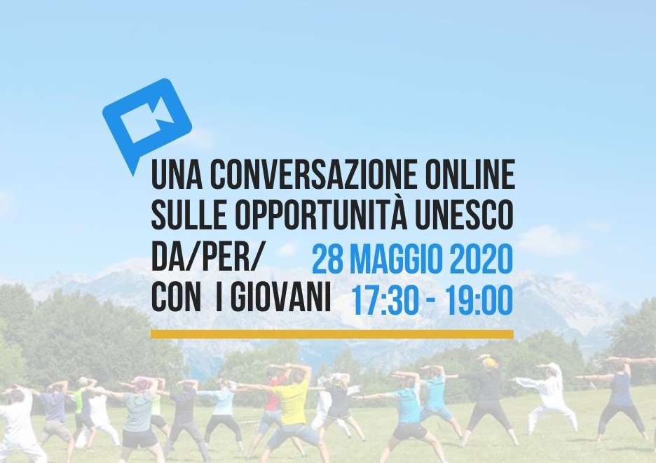 Giovani e UNESCO: un incontro online