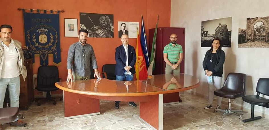 Galati Mamertino: visita del neo Presidente del Parco dei Nebrodi Domenico Barbuzza.