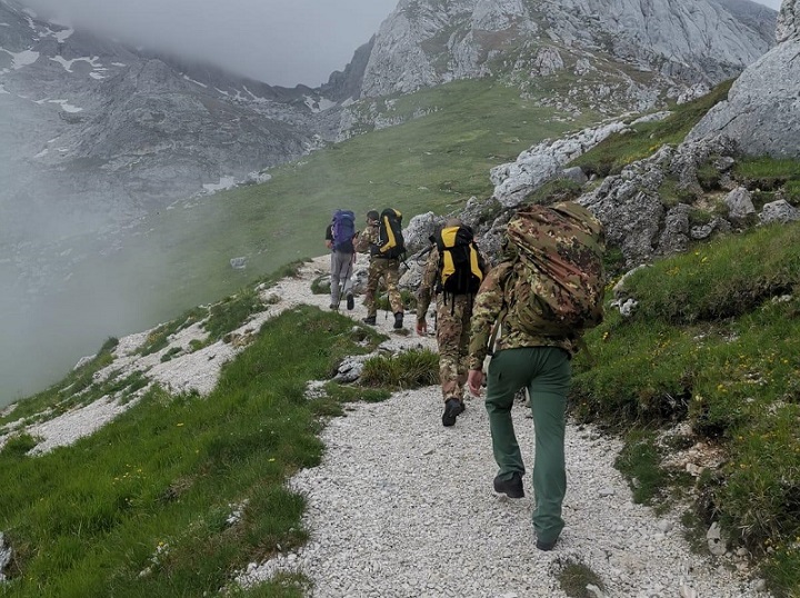 9° Reggimento Alpini al lavoro per sentieri e ripartenza della montagna