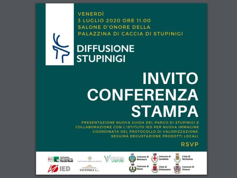 Presentazione 'La nuova guida e la nuova immagine coordinata di Stupinigi spingono il Parco verso la ripresa del territorio'