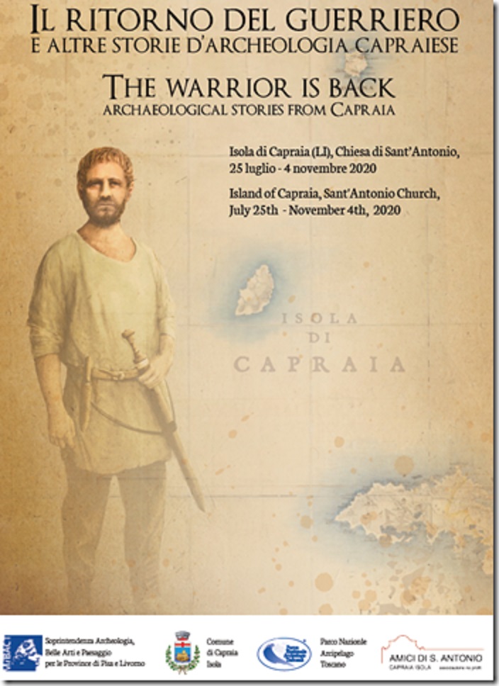 Il ritorno del Guerriero a Capraia: Inaugurazione della mostra sabato 25 luglio