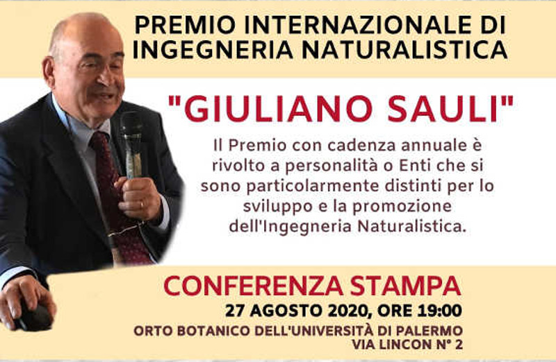 Premio internazionale di Ingegneria Naturalistica Giuliano Sauli