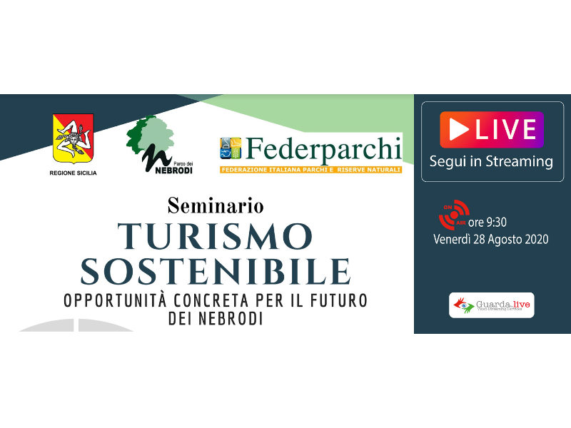 Turismo sostenibile: opportunità concreta per il futuro dei Nebrodi (live streaming alle 9:30 del 28/08/20)