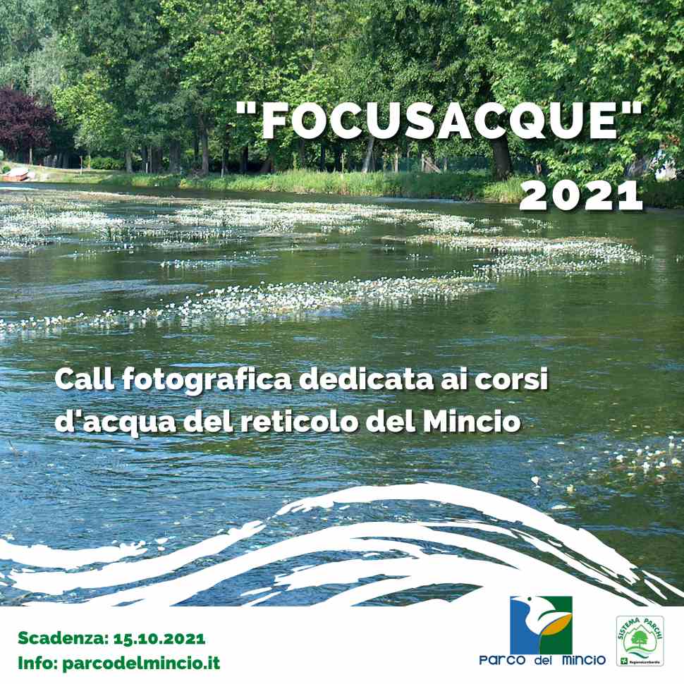 FocusAcque 2021: il Parco del Mincio lancia la call fotografica dedicata ai corsi d'acqua