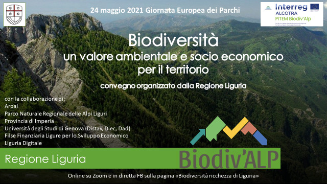 24 maggio – Convegno online 'Biodiversità, un valore ambientale e socio-economico per il territorio'