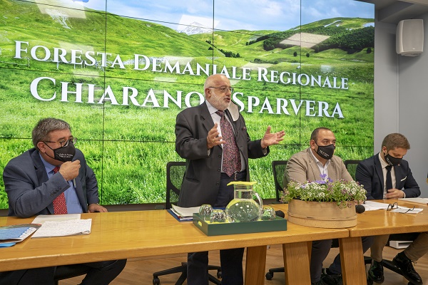 Il Parco Nazionale d'Abruzzo, Lazio e Molise gestirà la Foresta Demaniale Regionale Chiarano-Sparvera