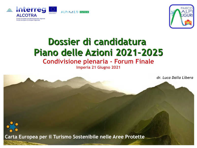 Il Parco delle Alpi Liguri verso la Carta Europea del Turismo Sostenibile (CETS)