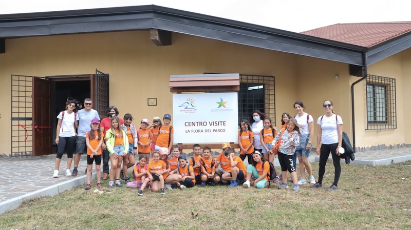 Gli studenti del Progetto 'I Fuoriclasse' in visita al Centro di Zomaro