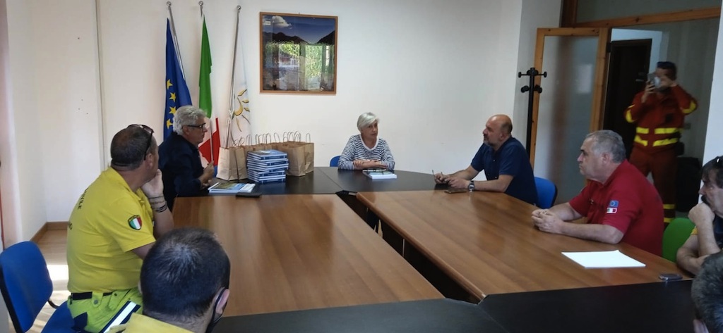 Incontro con Presidente Parco Appennino Lucano e Volontari