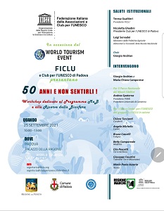 Il Club per l'Unesco di Carpineti al World Tourism Event di Padova 