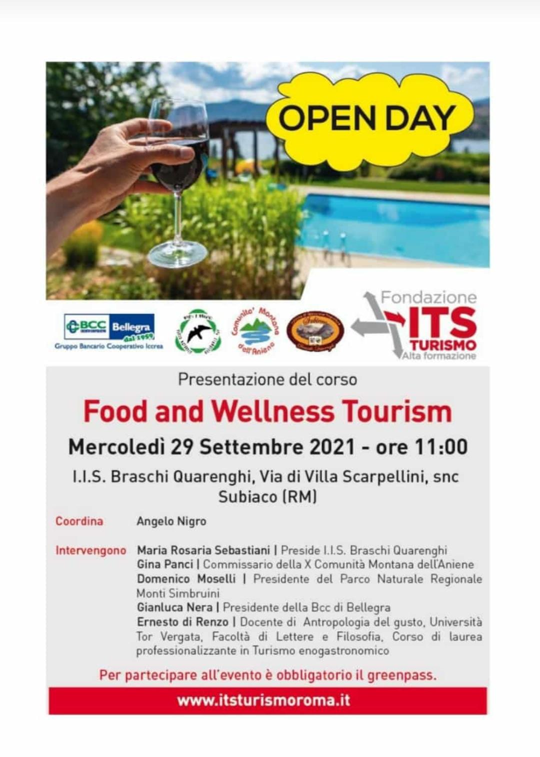 Food and Wellness Tourism